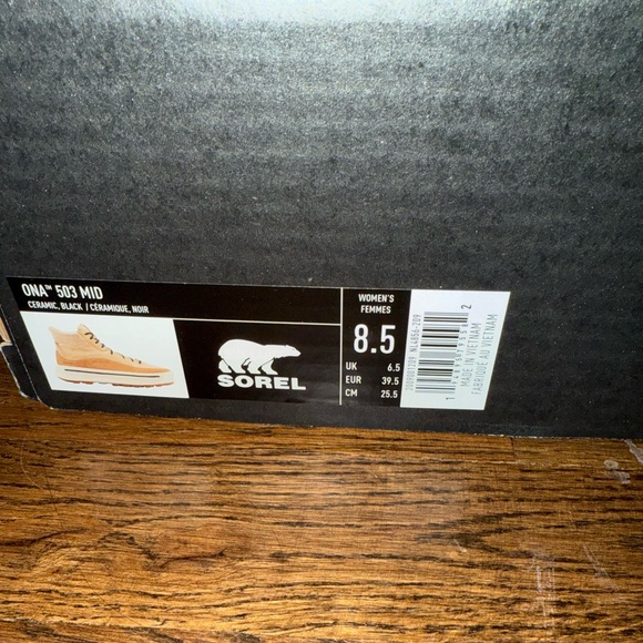 New Sorel Winter Sneaker Biege - Picture 6 of 7